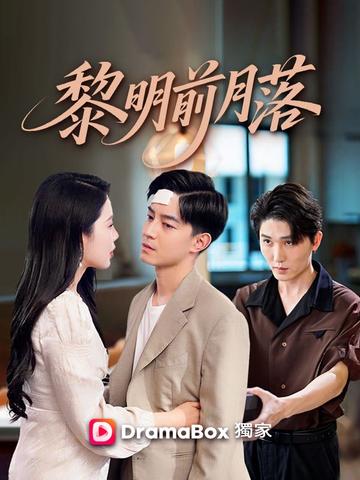 黎明前月落