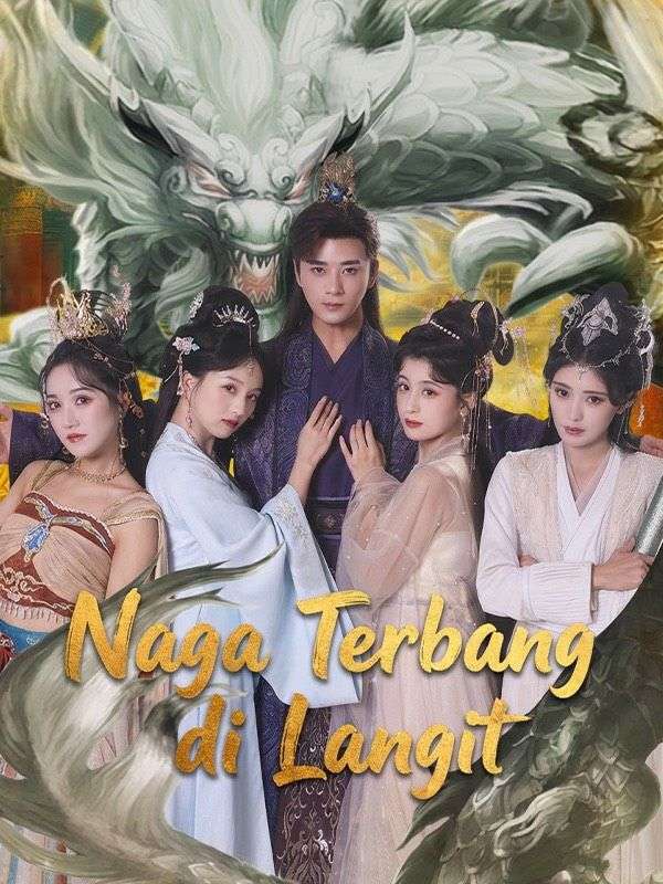Naga Terbang di Langit