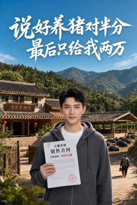 说好养猪对半分最后只给我两万