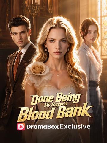 Done Being My Sister's Blood Bank