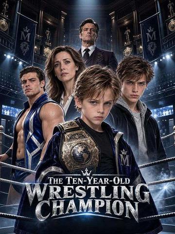 Ten-year-old wrestling champion